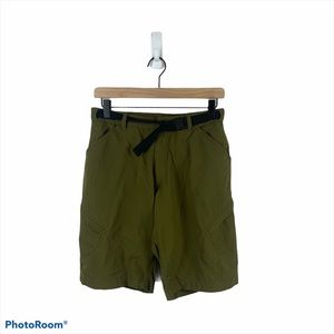 ❤️ Men's Novara Green Cargo Biker Short Size Small